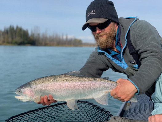 Guided Rainbow Trout Fishing Kenai River – Jason's Guide Service