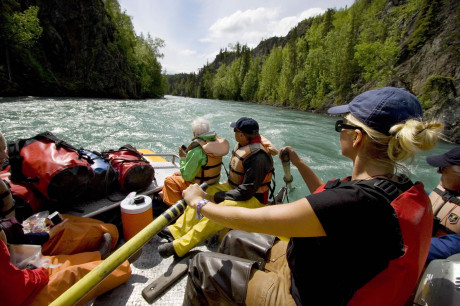 Alaska Rafting – Kenai River Canyon Raft Trip