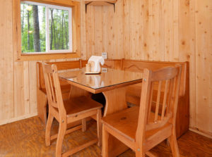 Silvertip Kenai Lodging Alaska - Cabin 3 Dining Room