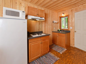 Silvertip Kenai Lodging Alaska - Cabin 3 Kitchen