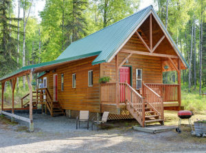 Silvertip Kenai River Cabins Alaska - Cabin 5 Exterior